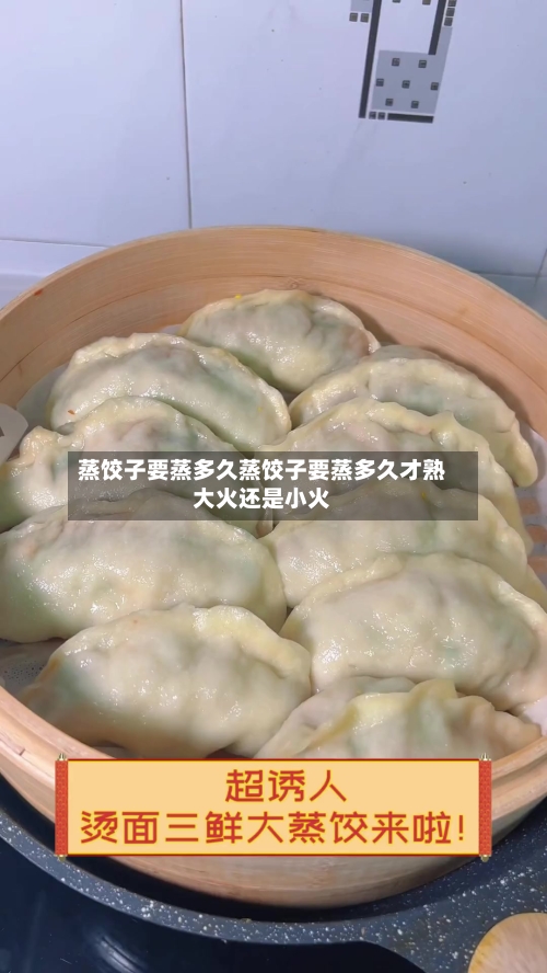 蒸饺子要蒸多久蒸饺子要蒸多久才熟大火还是小火