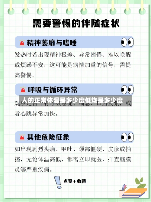 人的正常体温是多少度低烧是多少度