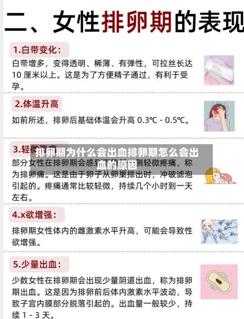 排卵期为什么会出血排卵期怎么会出血的原因