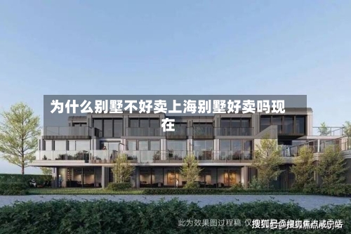 为什么别墅不好卖上海别墅好卖吗现在