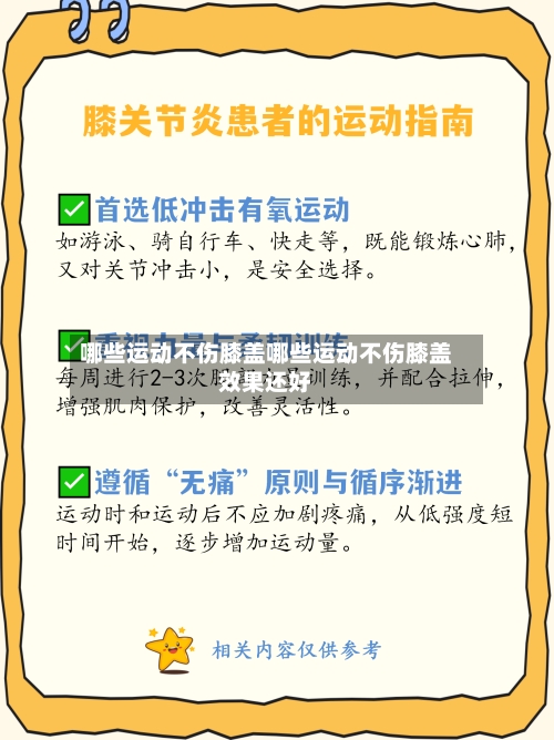 哪些运动不伤膝盖哪些运动不伤膝盖效果还好